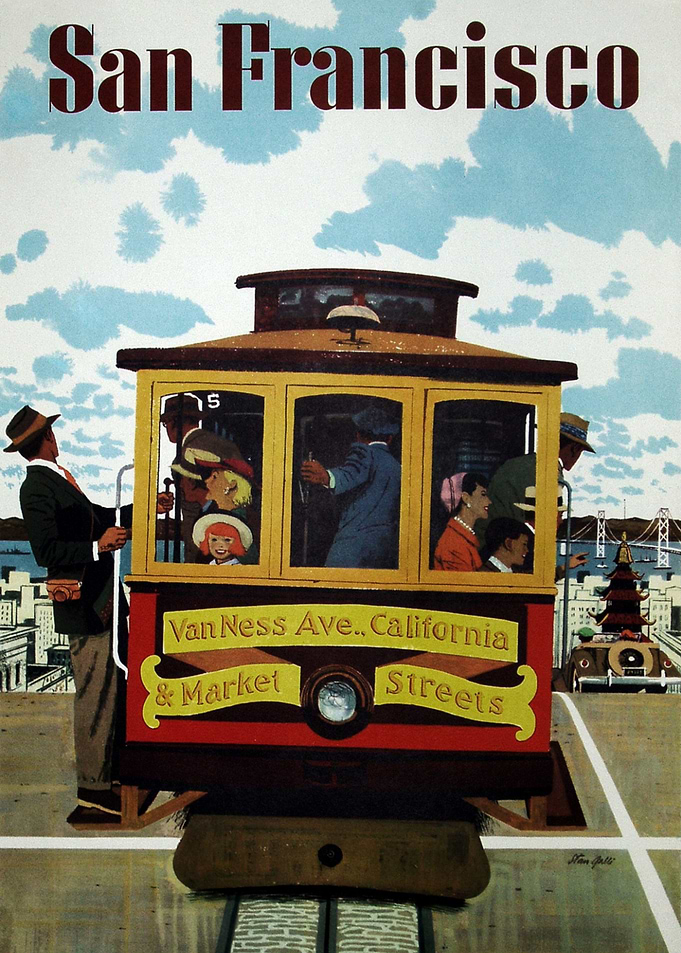 Travel Poster SanFrancisco
