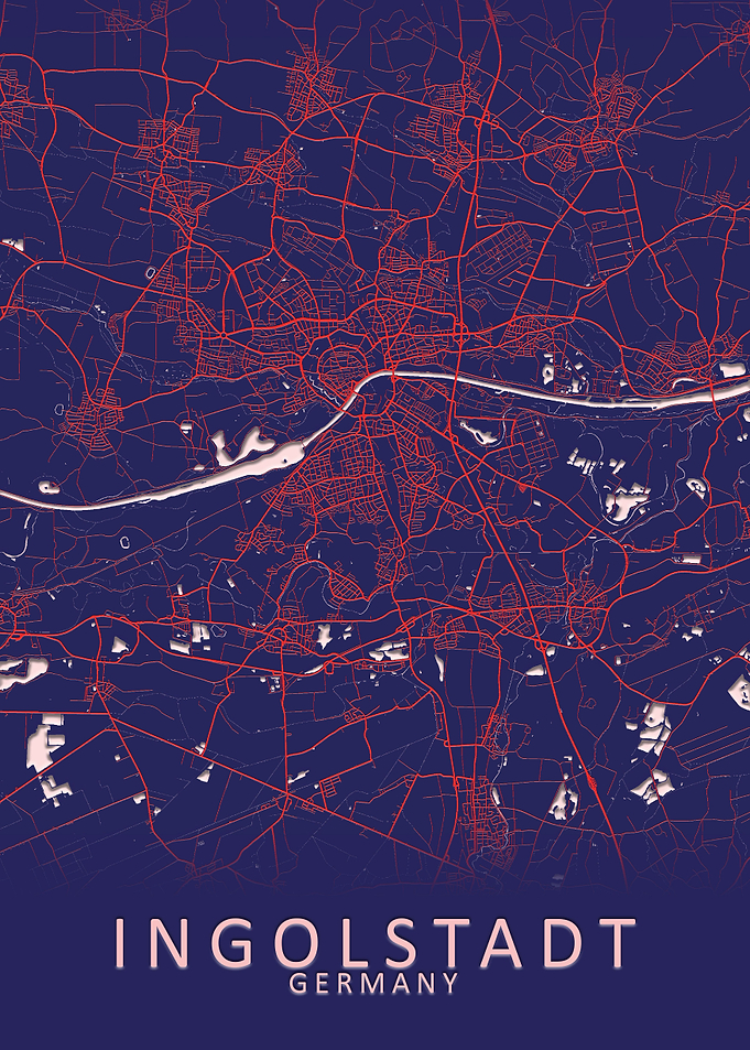 Ingolstadt Germany Map