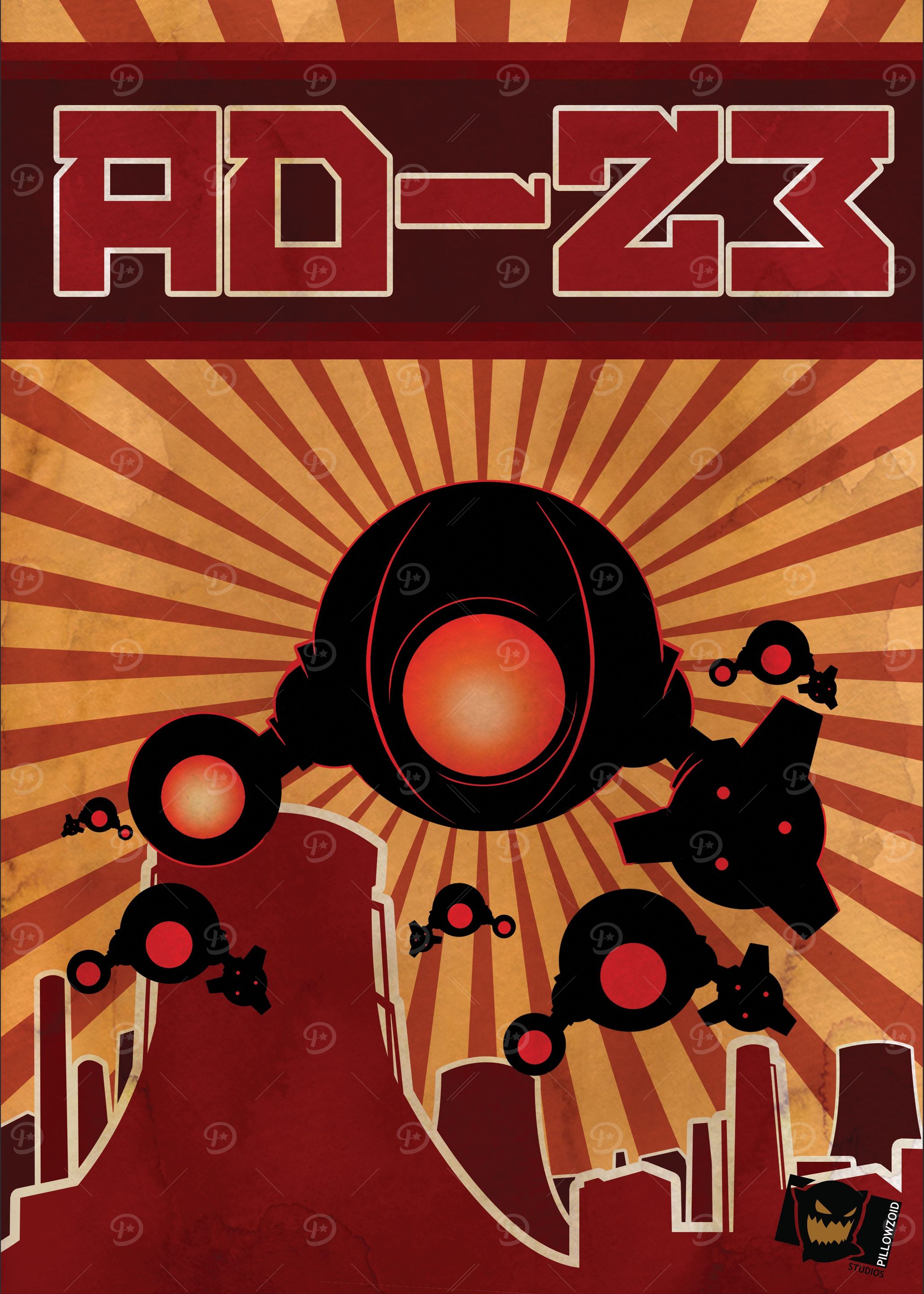 AD23 Drone Logo Cover