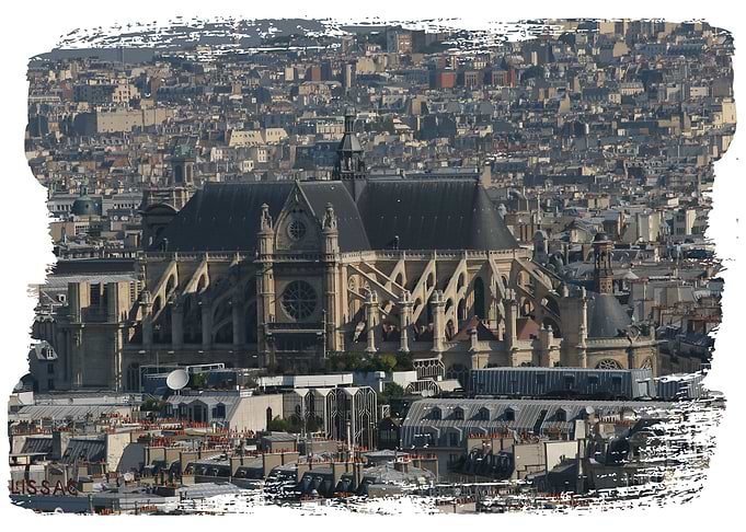 Poster presenting Paris