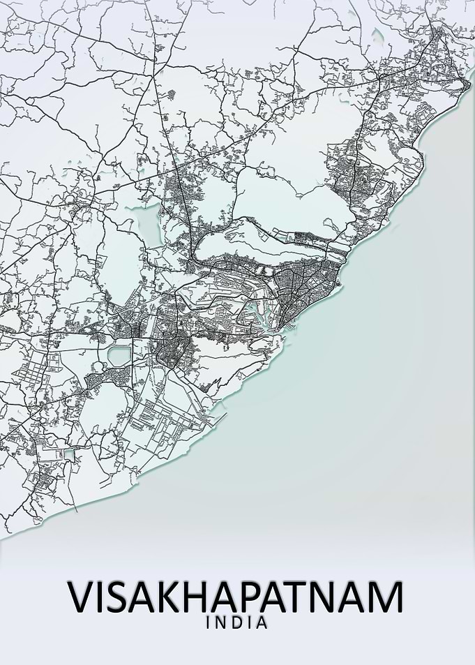 Visakhapatnam India Map