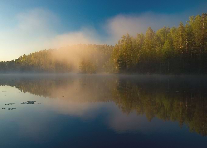 Ghosts over the lake