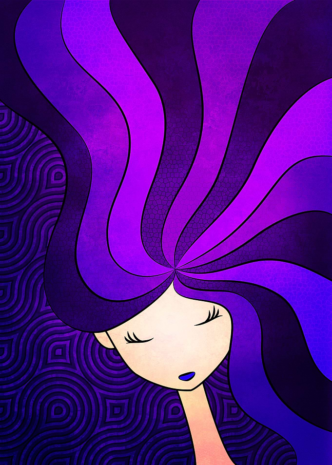 Lady In Violet
