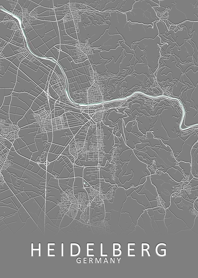 Heidelberg Germany Map