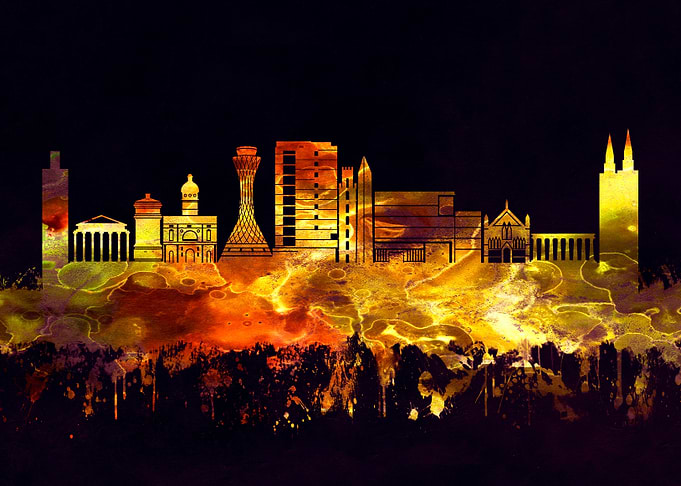 Edinburgh Scotland skyline