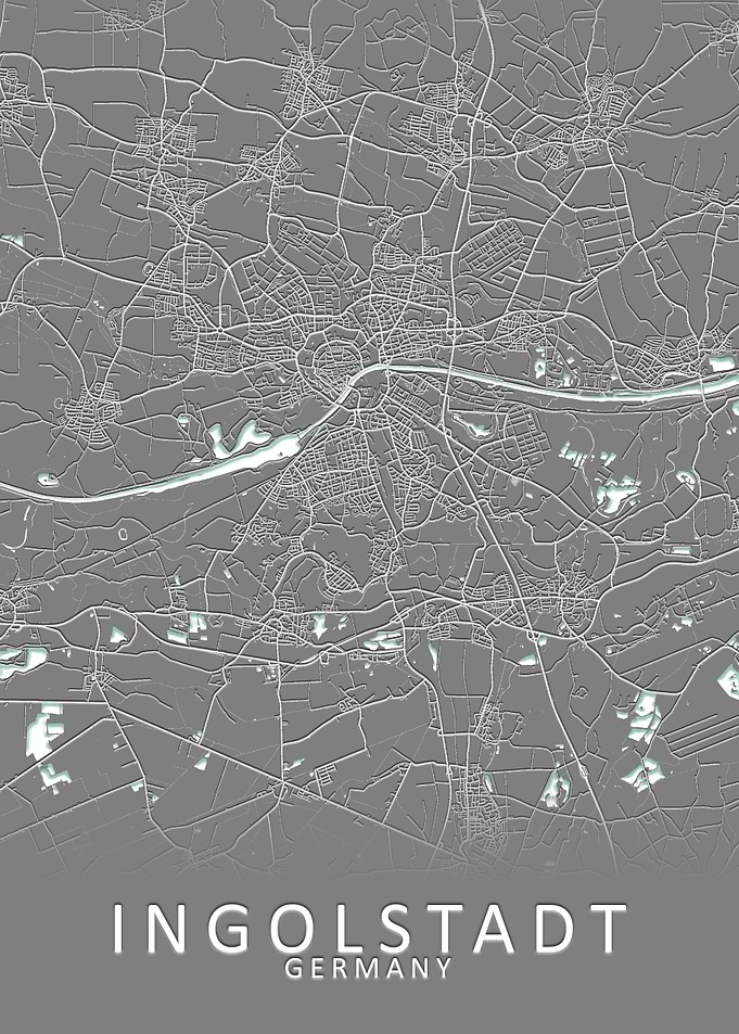 Ingolstadt Germany Map