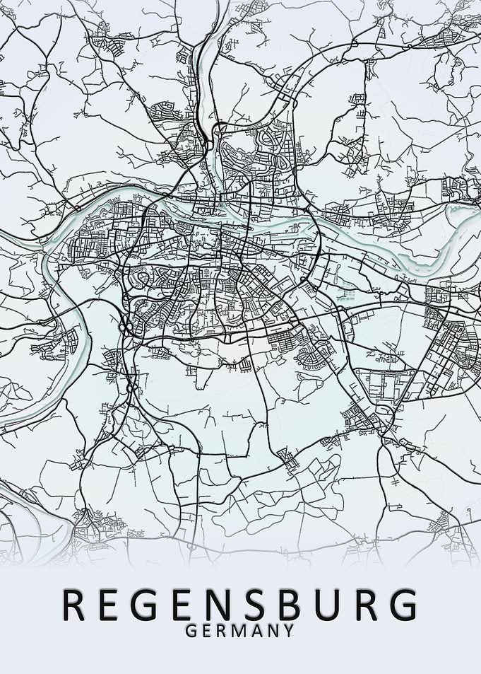 Regensburg Germany Map
