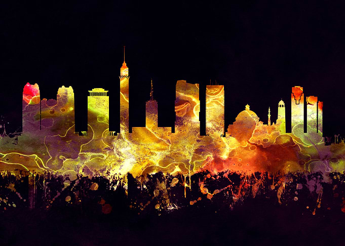 Cairo Egypt skyline