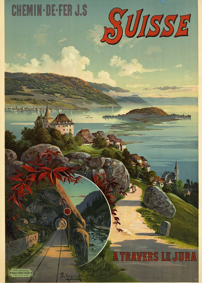 Travel Poster Switzerland