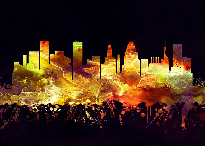 Baltimore Maryland skyline