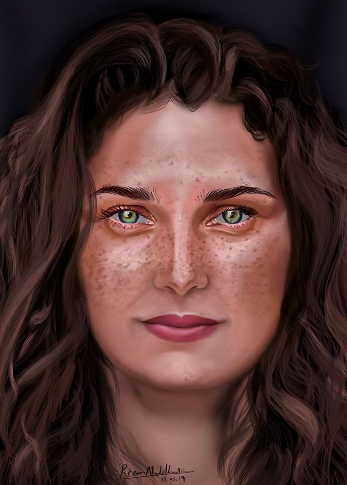 Freckled Beauty
