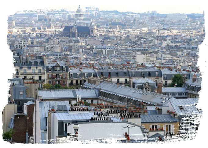 Poster presenting Paris