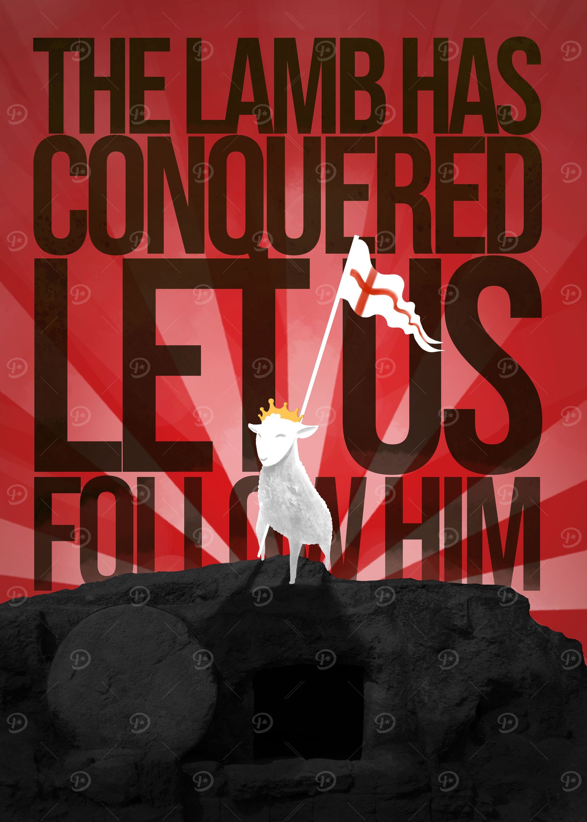 THE LAMB HAS CONQUERED