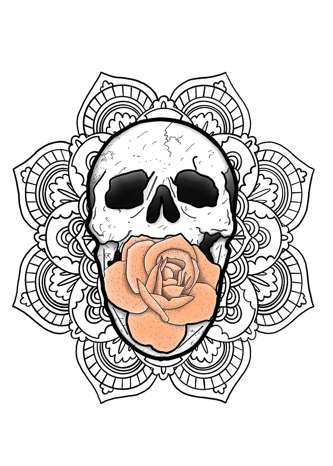 Skull Mandala