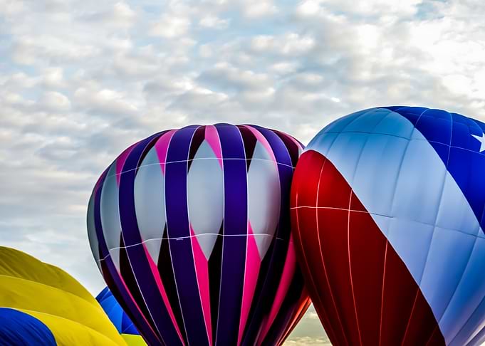 Colorful Balloon Tops