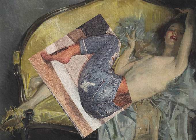 Nude On Sofa 06