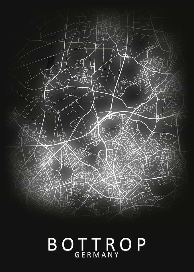 Bottrop Germany City Map