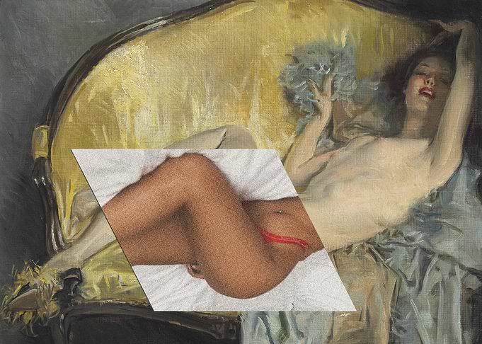 Nude On Sofa 07