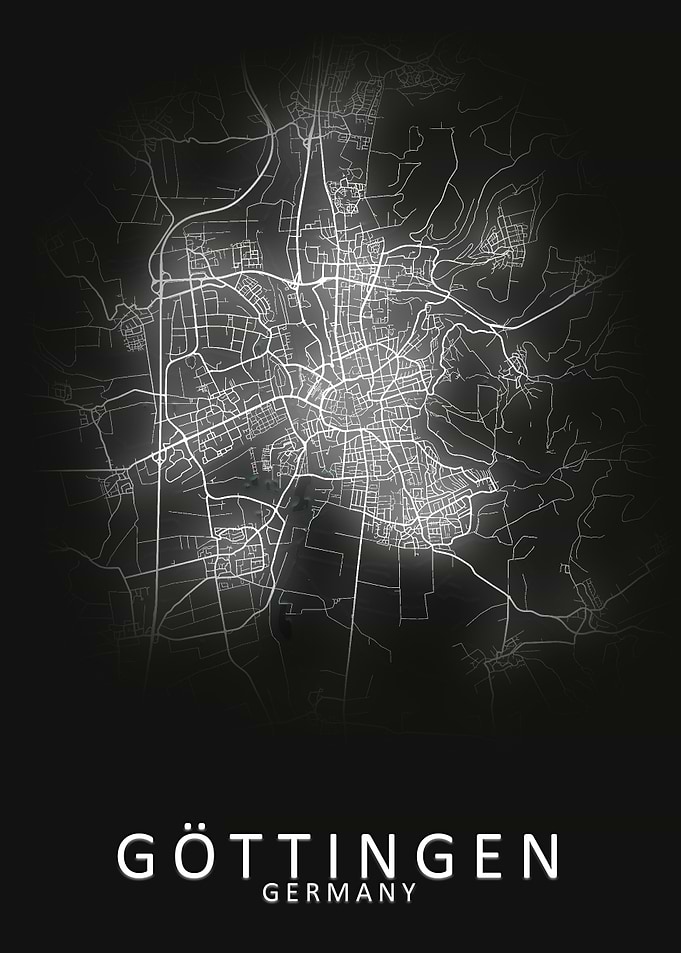 Gottingen Germany City Map