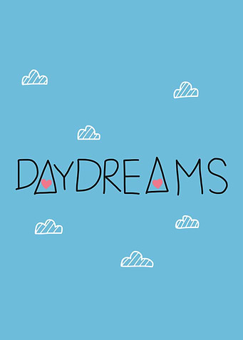 Daydreams word on sky