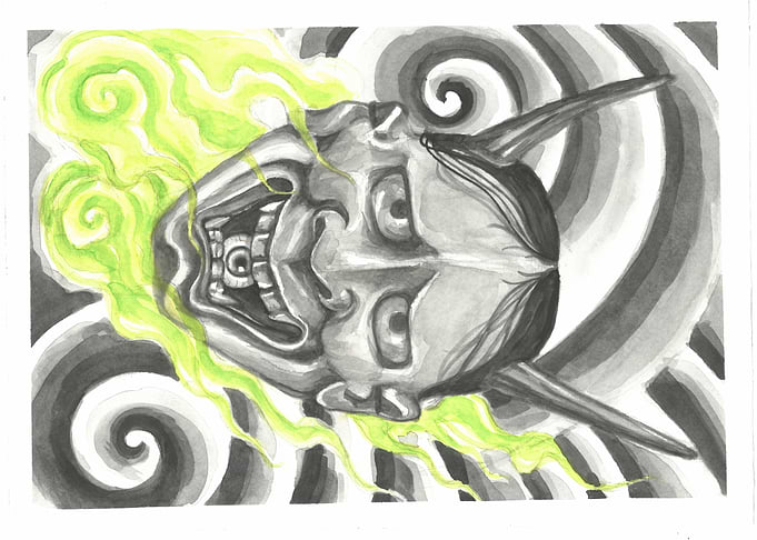 Hannya mask