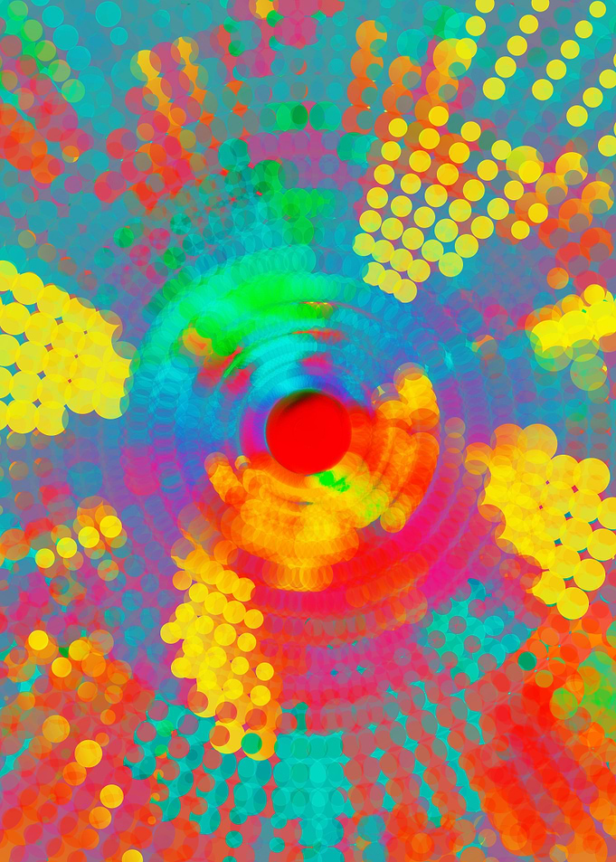 Colorful Summer Sun