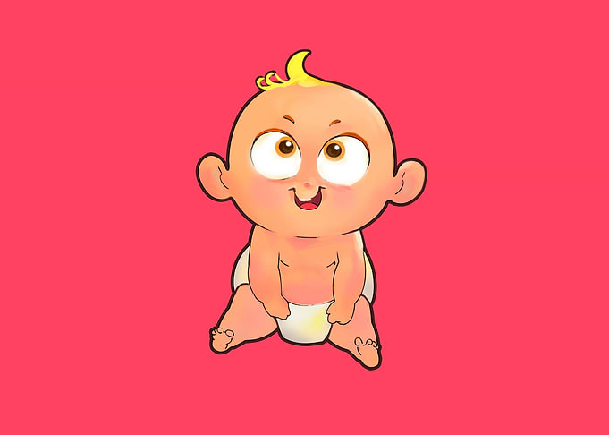 Baby red