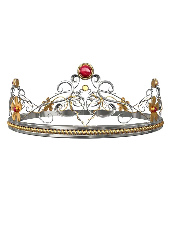 Crown Of Queen White