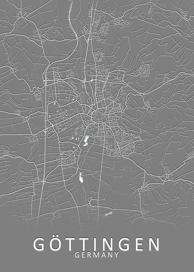 Gottingen Germany City Map