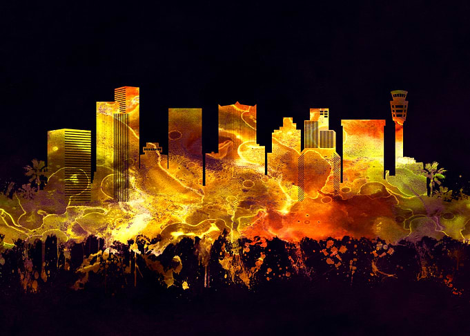 Phoenix Arizona skyline