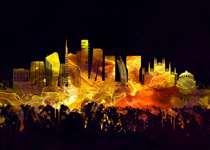 Milan Italy skyline