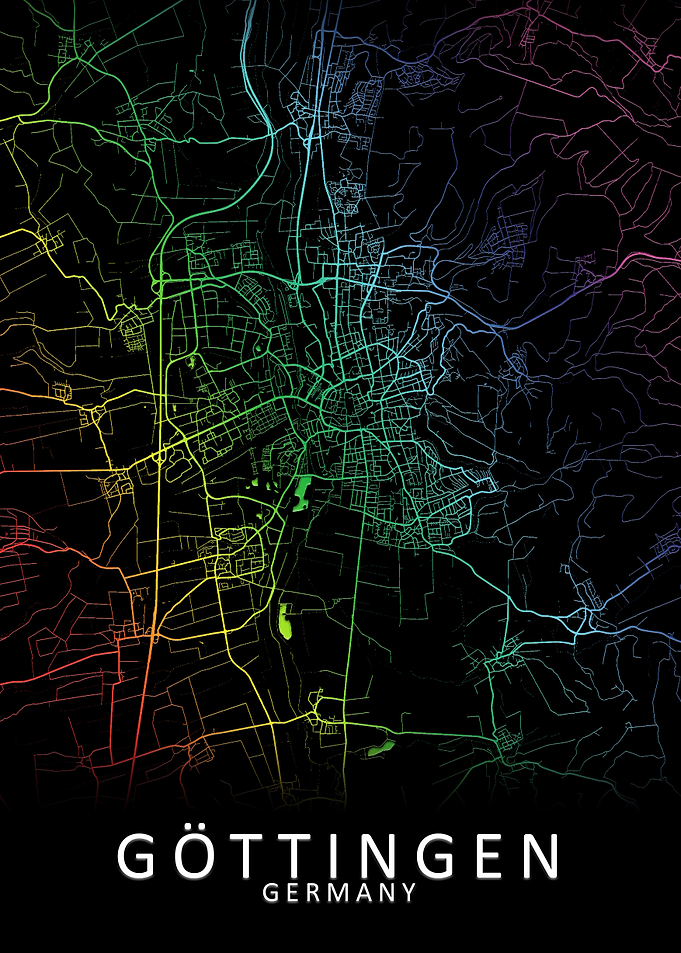 Gottingen Germany City Map