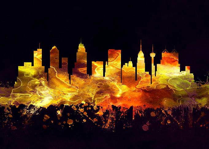 San Antonio Texas skyline
