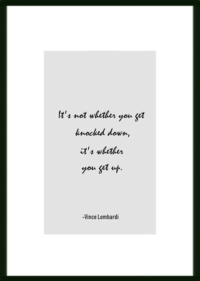 knocked down get up