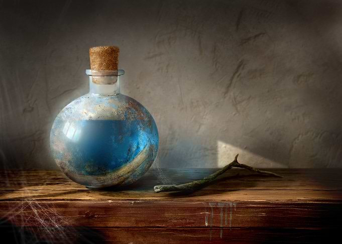 blue potion