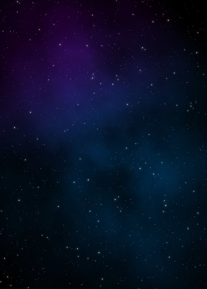Stars field in the galaxy