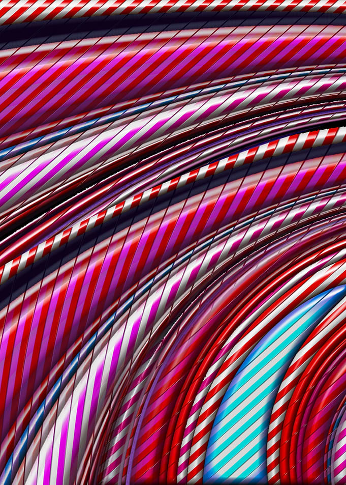 Fractal Candy Cane