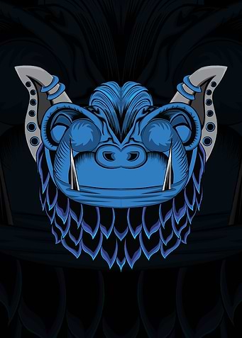 The barong mask