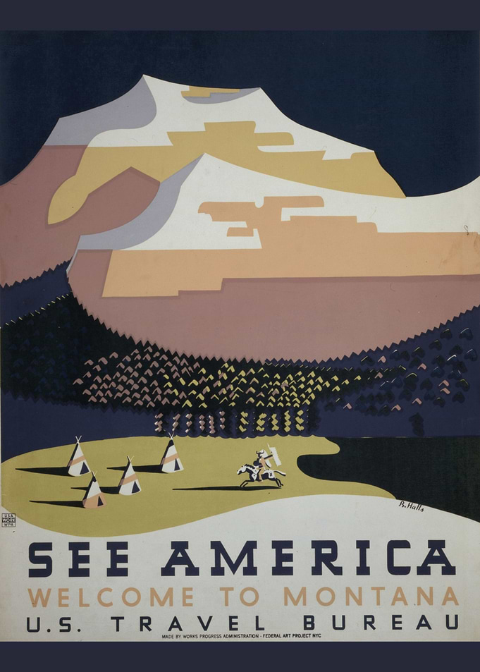 Travel Poster America