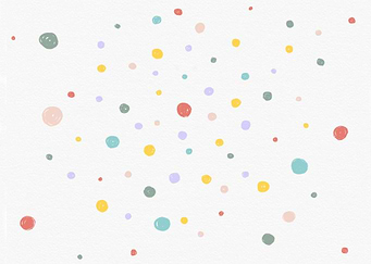Colorful dot confetti