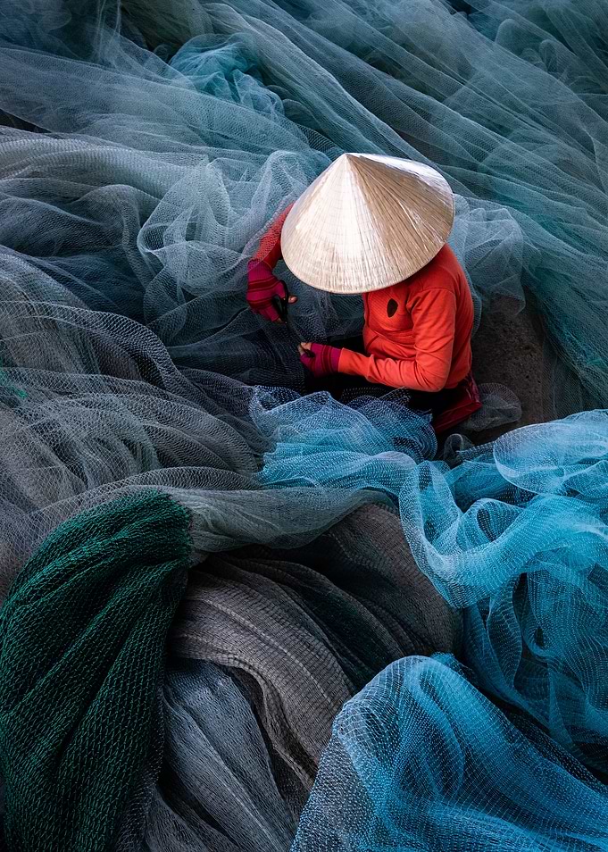 Fishing Nets in Vietnam