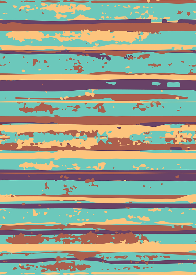 Distressed Retro Stripes