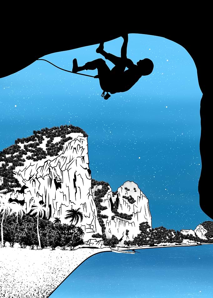 Rock Climbing Tonsai Beach