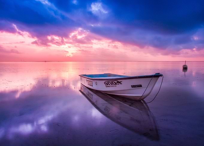 Dusky Orange Sunrise