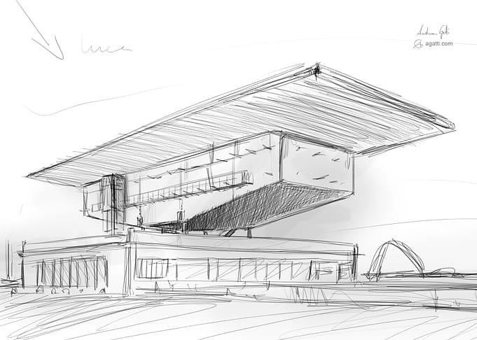Pinacoteca drawing