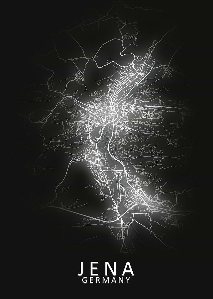 Jena Germany City Map