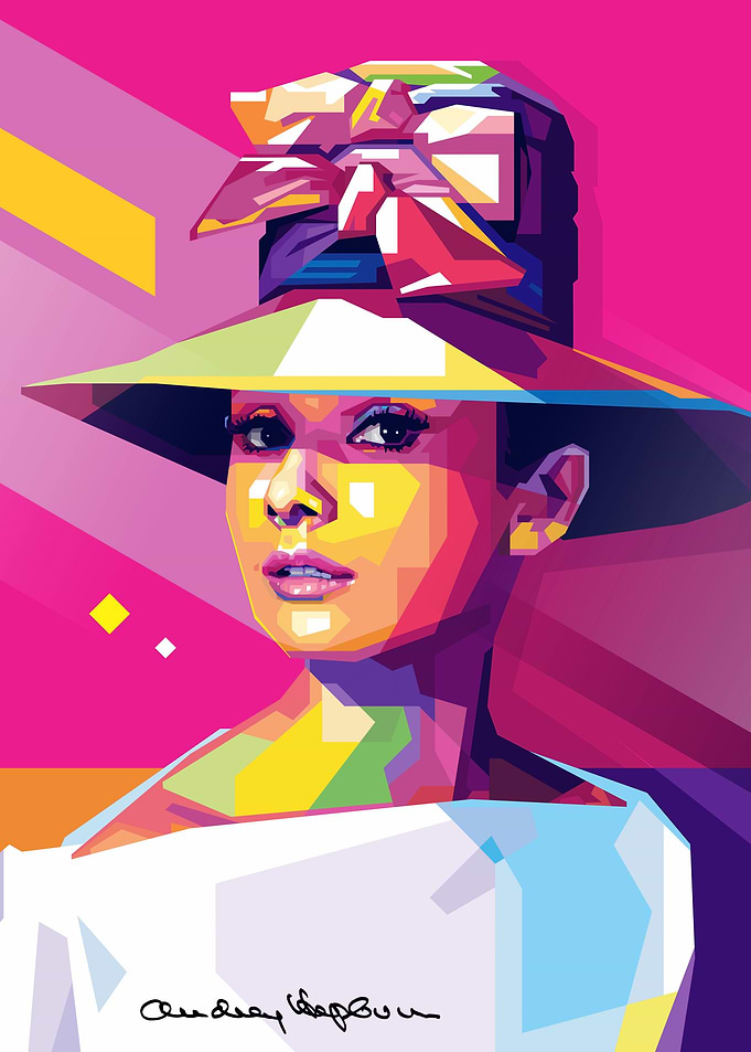 Audrey Hepburn POP ART