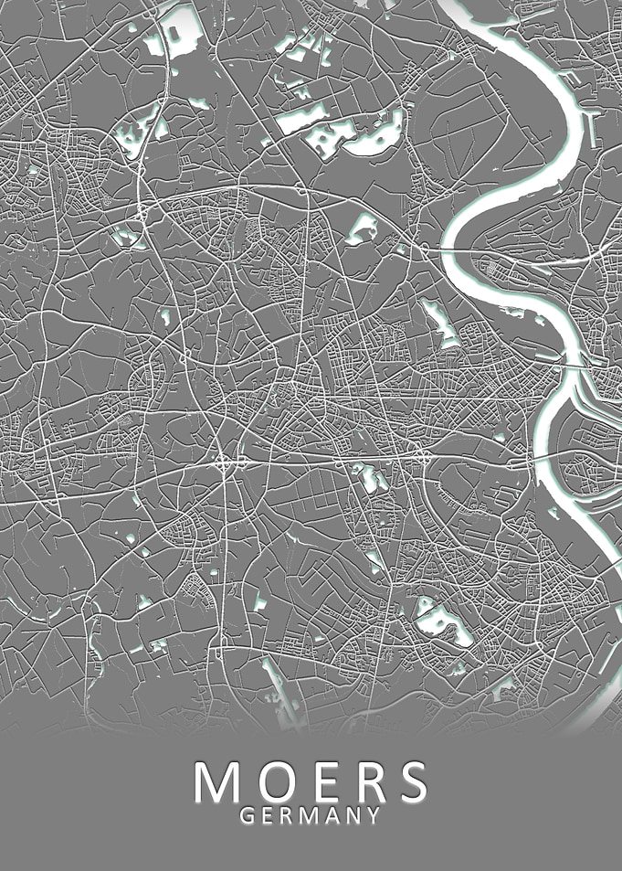 Moers Germany City Map