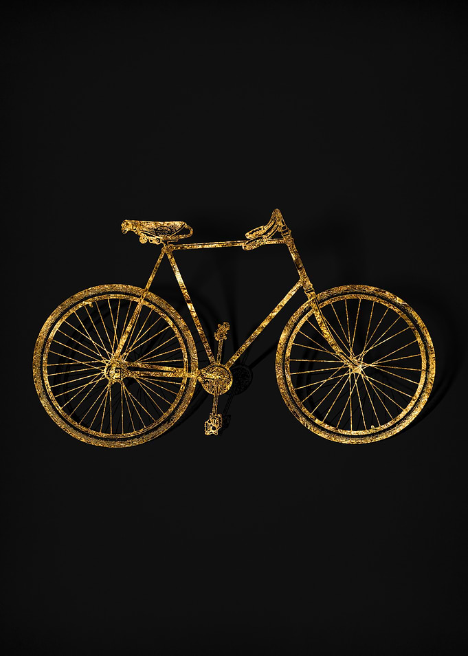 Gold Still on Black