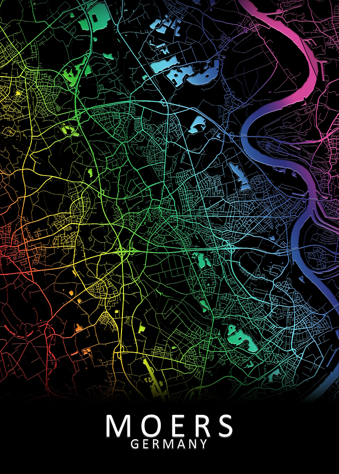 Moers Germany City Map